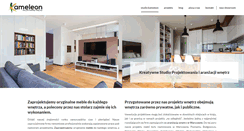 Desktop Screenshot of kameleon-projektowanie.com