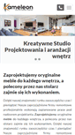 Mobile Screenshot of kameleon-projektowanie.com